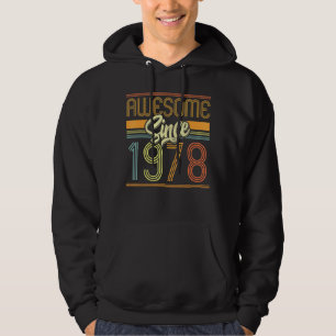 Sudadera Impresionante desde 1978 44º cumpleaños 44 años cu