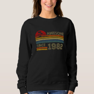 Sudadera Impresionante desde 1982 40º cumpleaños 40 años