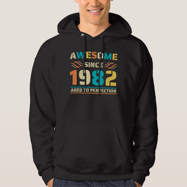 Sudadera Impresionante desde 1982 42º cumpleaños (Anverso)