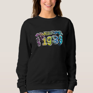 Sudadera Impresionante desde 1989 Motivo de grafiti
