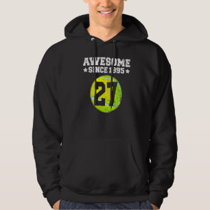 Sudadera Impresionante desde 1995 Tenis 27º cumpleaños 27 a