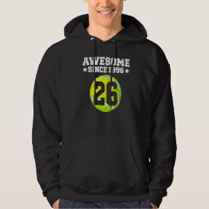 Sudadera Impresionante desde 1996 Tenis 26º cumpleaños 26 a