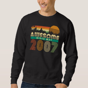Sudadera Impresionante desde 2007 15 de Mayo Chicas adolesc