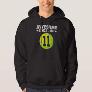 Sudadera Impresionante desde 2011 Tenis 11º cumpleaños 11 a