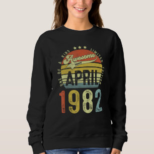 Sudadera Impresionante desde abril de 1982, 40 años de anti