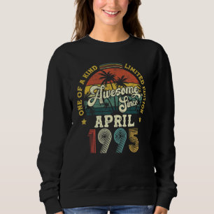Sudadera Impresionante desde abril de 1995 Vintage cumpleañ