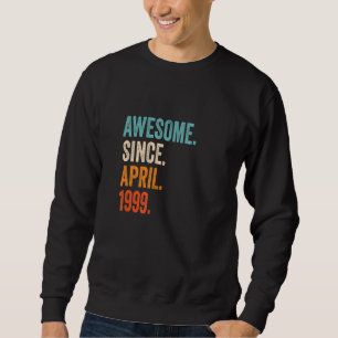 Sudadera Impresionante desde abril de 1999 24º cumpleaños