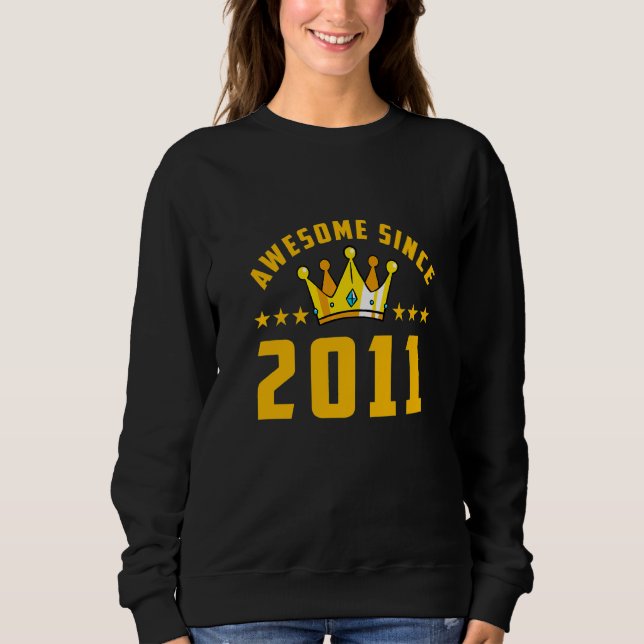 Sudadera Impresionante Desde Cumpleaños 2011  (Anverso)