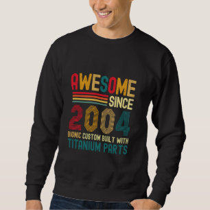 Sudadera Impresionante desde el 2004 Vintage 20th Birthday 