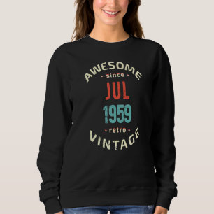 Sudadera Impresionante desde el nacimiento retro vintage de