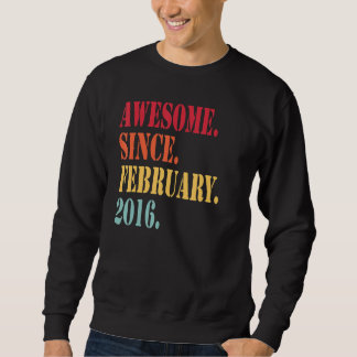Sudadera Impresionante desde febrero de 2016 para el sexto