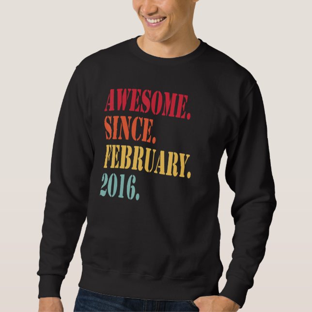 Sudadera Impresionante desde febrero de 2016 para el sexto  (Anverso)