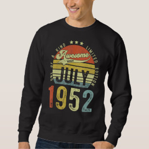 Sudadera Impresionante desde julio de 1952, 70 años de anti