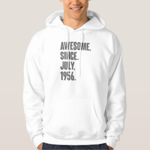 Sudadera Impresionante desde julio de 1956 66 años 66º naci