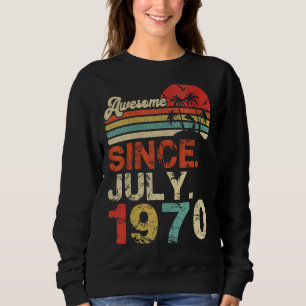 Sudadera Impresionante desde julio de 1970, año del 52 aniv
