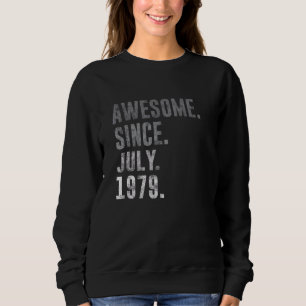 Sudadera Impresionante desde julio de 1979 43ª cosecha de c