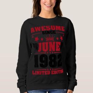 Sudadera Impresionante Desde Junio De 1982 Ltd Edición Mi C