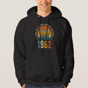 Sudadera Impresionante desde junio de 1982 Vintage junio 19
