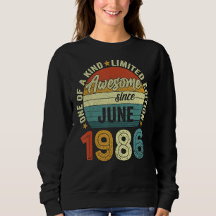 Sudadera Impresionante desde junio de 1986 36 años de edad 