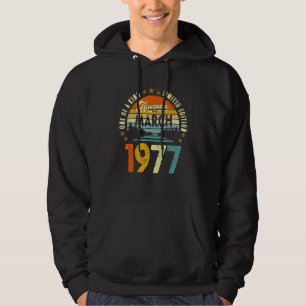 Sudadera Impresionante desde marzo de 1977 Vintage 45 cumpl