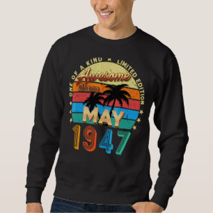 Sudadera Impresionante desde mayo de 1947 75ª cosecha de cu