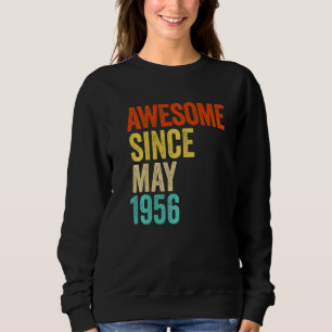 Sudadera Impresionante Desde Mayo De 1956 Vintage 66 Hombre