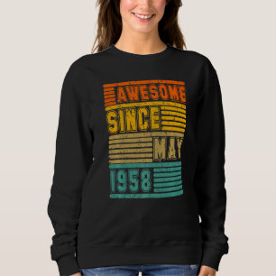 Sudadera Impresionante Desde Mayo De 1958 Vintage 64 Hombre