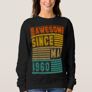 Sudadera Impresionante Desde Mayo De 1960 Vintage 62 Hombre