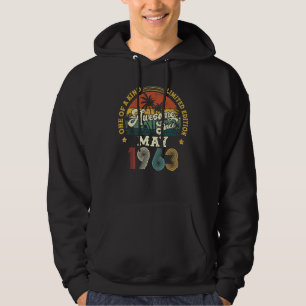 Sudadera Impresionante desde mayo de 1963 Vintage 59th Birt