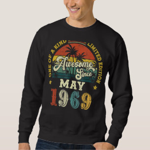 Sudadera Impresionante desde mayo de 1969 Vintage 53 cumple