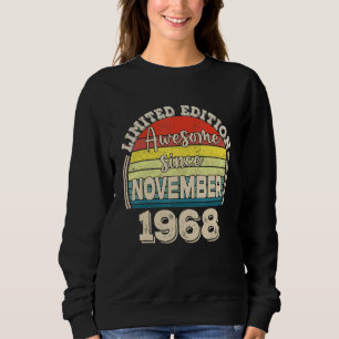 Sudadera Impresionante desde noviembre de 1968 nacido en no