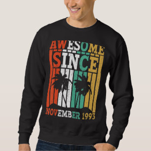 Sudadera Impresionante desde noviembre de 1993 cumpleaños r