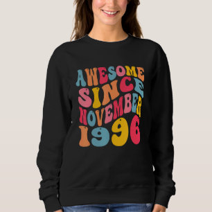 Sudadera Impresionante desde noviembre de 1996 Retro de 26 
