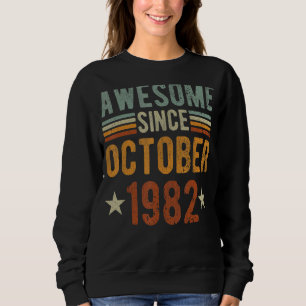 Sudadera Impresionante desde octubre de 1982 40 años de eda