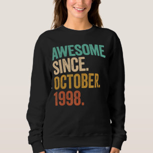 Sudadera Impresionante desde octubre de 1998 24 años de eda