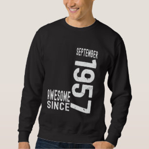 Sudadera Impresionante Desde Septiembre De 1957 Nacido En 1