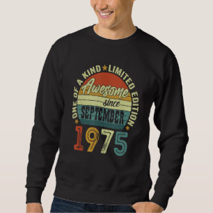 Sudadera Impresionante desde septiembre de 1975 47 años de 