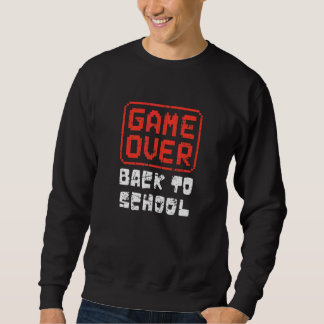 Sudadera Impresionante Juego Terminado De vuelta a la escue