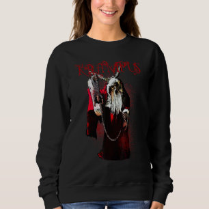 Sudadera Impresionante Krampus Horror Demon Vintage Vintage