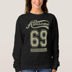 Sudadera Impresionante Nacido En 1969 En 1969 53º Cumpleaño