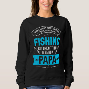 Sudadera Impresionante padre Día Pescado Amor Ser Papa