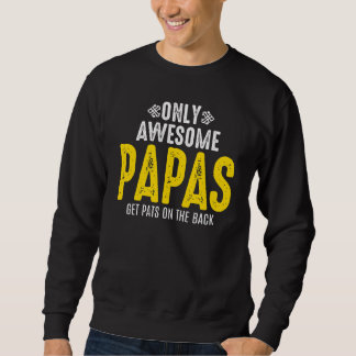 Sudadera Impresionante Papá Recibe Patadas A La Espalda Por