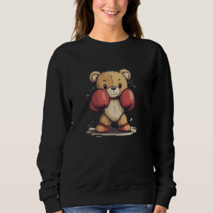 Sudadera Impresionante peluche con guantes de boxeo para am