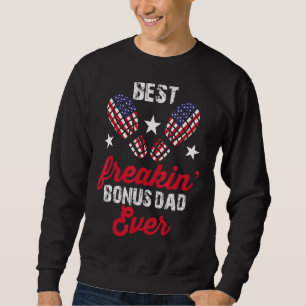 Sudadera Impresionantes hombres como mi hijastra bandera es