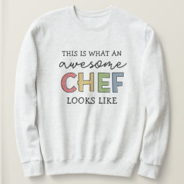 Sudadera Impresionantes regalos de chef | Mejor Chef De Reg
