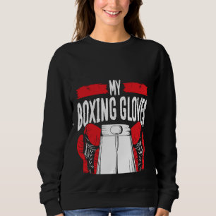 Sudadera Imprime Detrás Mi Ropa De Boxeo Piensas Que Apesta
