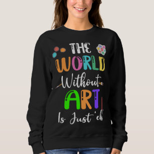 Sudadera Imprimir al dorso El mundo exterior es simplemente