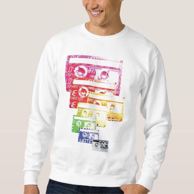 Sudadera Imprimir cassette. (Anverso)