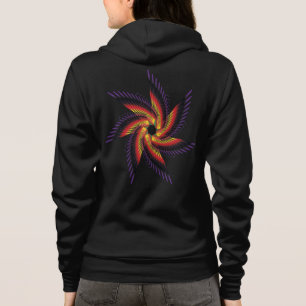 Sudadera imprimir flora mujeres