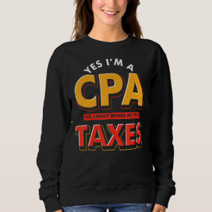 Sudadera Impuestos Certificados de Contabilidad Pública Cpa